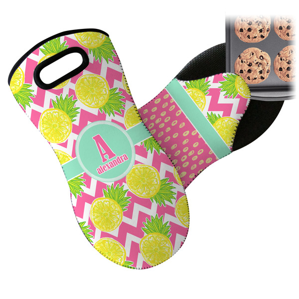 Pineapples Neoprene Oven Mitt