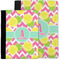 Pineapples Notebook Padfolio - MAIN