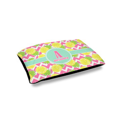 Pineapples Outdoor Dog Bed - Small (Personalized)