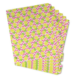 Pineapples Binder Tab Divider - Set of 6 (Personalized)