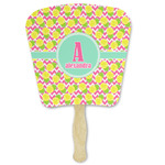 Pineapples Paper Fan (Personalized)