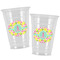 Pineapples Party Cups - 16oz - Alt View
