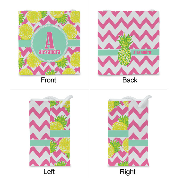 Pineapples Party Favor Gift Bag - Gloss - Approval