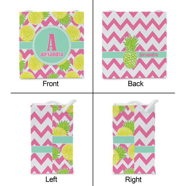 Pineapples Party Favor Gift Bag - Matte - Approval