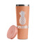 Pineapples Peach RTIC Everyday Tumbler - 28 oz. - Lid Off