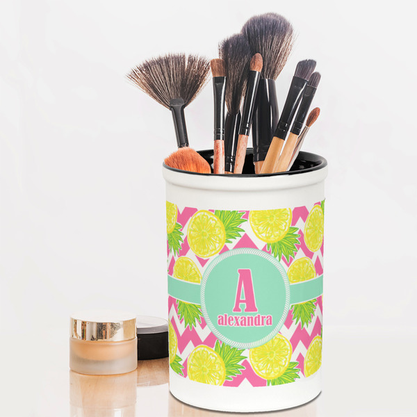 Pineapples Pencil Holder - LIFESTYLE makeup