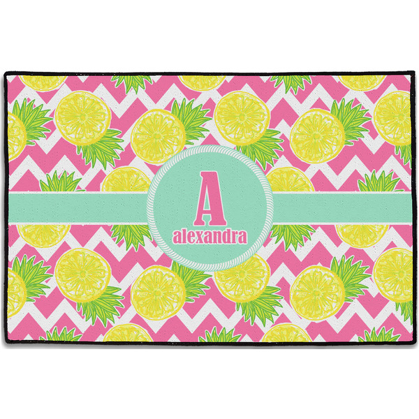 Pineapples Personalized Door Mat - 36x24 (APPROVAL)