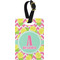 Pineapples Personalized Rectangular Luggage Tag