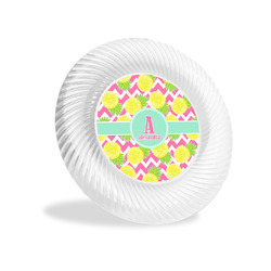 Pineapples Plastic Party Appetizer & Dessert Plates - 6" (Personalized)