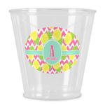Pineapples Plastic Shot Glass (Personalized)