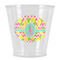 Pineapples Plastic Shot Glass (Personalized)