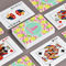 Pineapples Playing Cards - Front & Back View