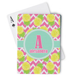 Pineapples Playing Cards (Personalized)