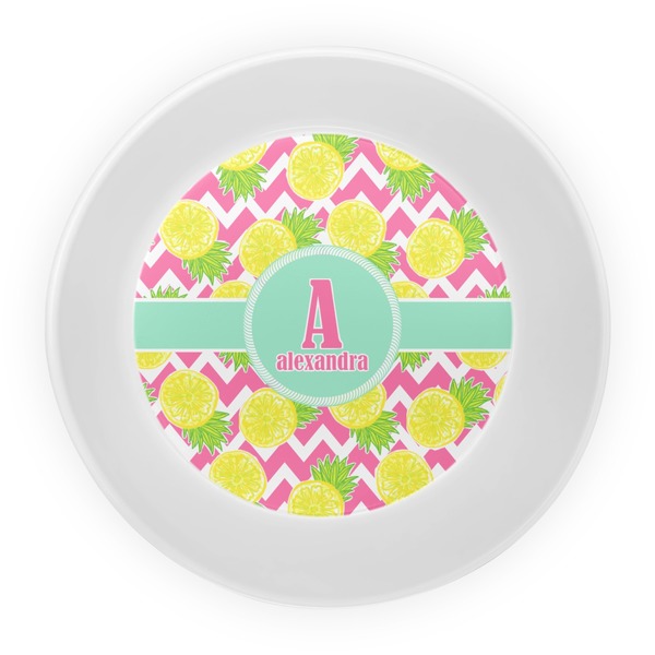 Pineapples Melamine Bowl - Center