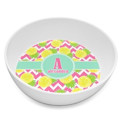Pineapples Melamine Bowl - 8 oz (Personalized)