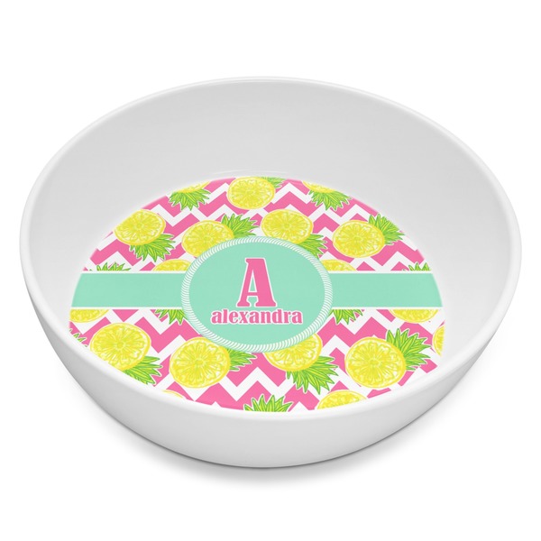 Custom Pineapples Melamine Bowl - 8 oz (Personalized)