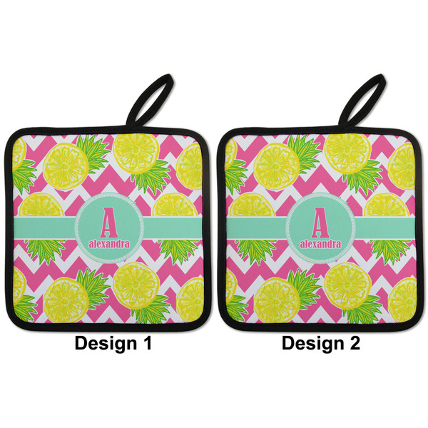 Pineapples Pot Holders - Set of 2 APPROVAL