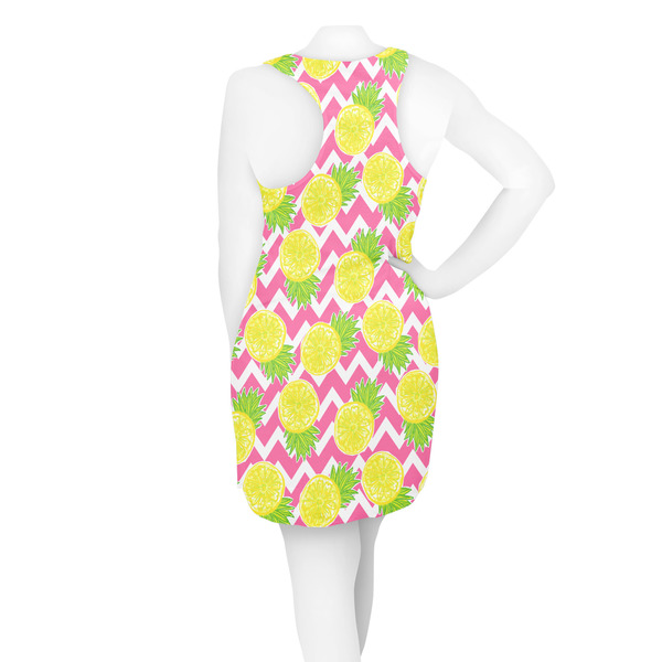 Pineapples Racerback Dress - On Model - Back