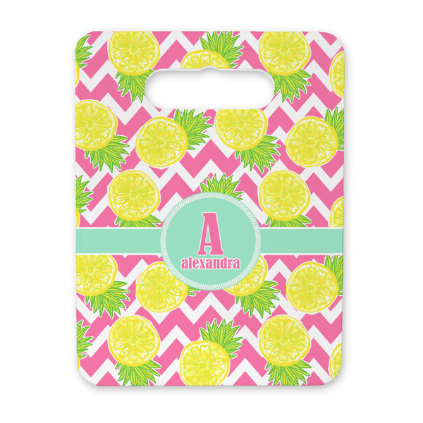 Custom Pineapples Rectangular Trivet with Handle (Personalized)