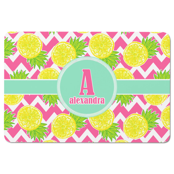 Pineapples Rectangular Fridge Magnet - FRONT