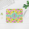 Pineapples Rectangular Mouse Pad - LIFESTYLE 2