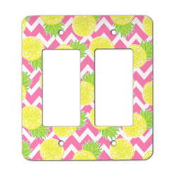 Pineapples Rocker Style Light Switch Cover - Two Switch