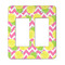 Pineapples Rocker Light Switch Covers - Double - MAIN
