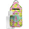 Pineapples Sanitizer Holder Keychain - Large with Case