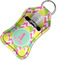 Pineapples Sanitizer Holder Keychain - Small in Case