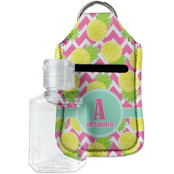 Custom Pineapples Hand Sanitizer & Keychain Holder - Small (Personalized)