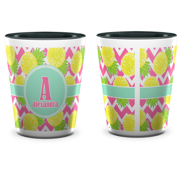 Pineapples Shot Glass - Two Tone - APPROVAL