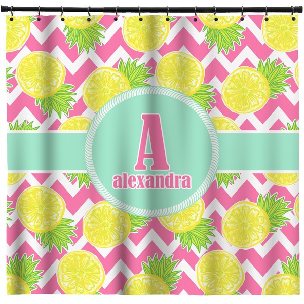 Custom Pineapples Shower Curtain - Custom Size (Personalized)