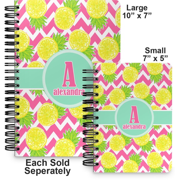 Pineapples Spiral Journal - Comparison