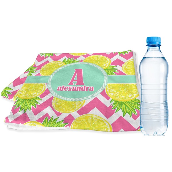 Custom Pineapples Sports & Fitness Towel (Personalized)
