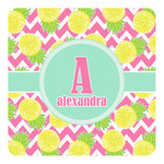 Pineapples Square Decal (Personalized)