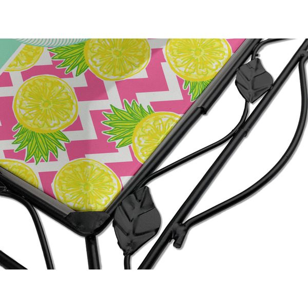 Pineapples Square Trivet - Detail