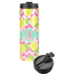 Pineapples Stainless Steel Skinny Tumbler (Personalized)