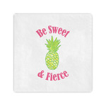 Pineapples Standard Cocktail Napkins (Personalized)