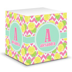 Pineapples Sticky Note Cube (Personalized)