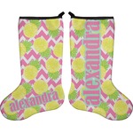 Pineapples Holiday Stocking - Double-Sided - Neoprene (Personalized)