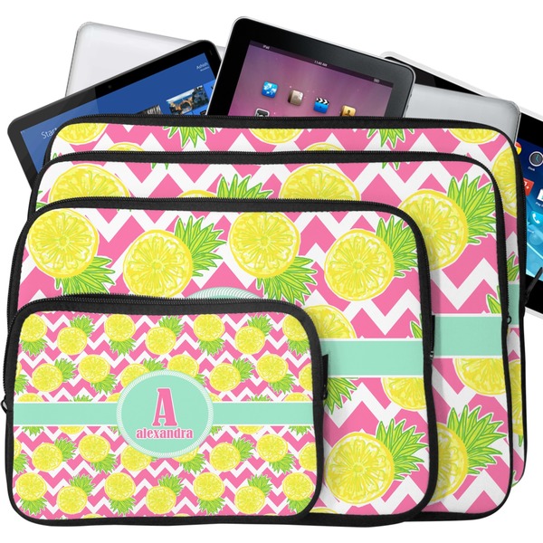 Pineapples Tablet & Laptop Case Sizes