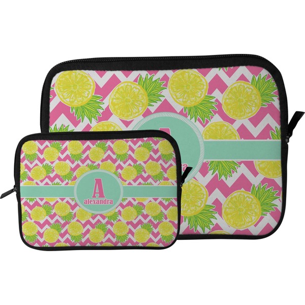 Pineapples Tablet Sleeve (Size Comparison)