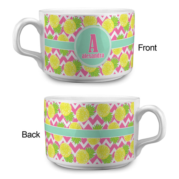 Pineapples Tea Cup - Single Apvl
