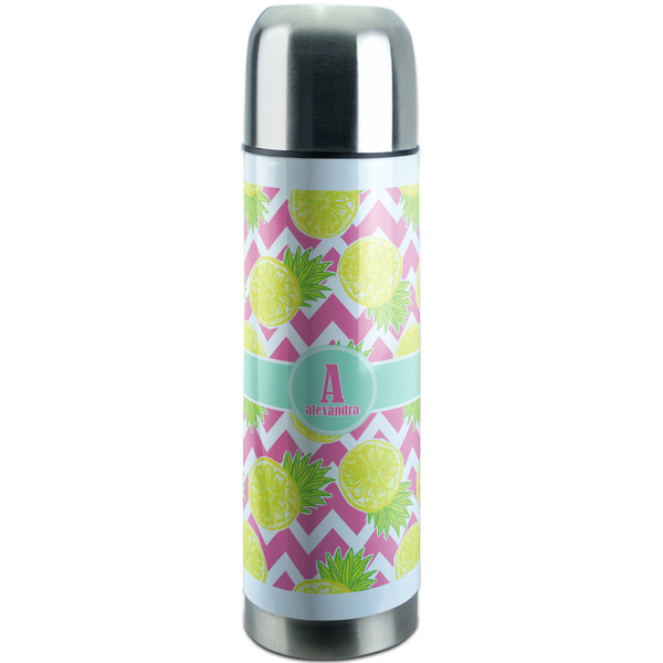 Custom Pineapples Stainless Steel Thermos (Personalized)