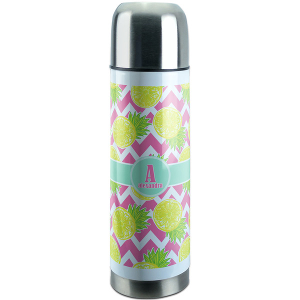Custom Pineapples Stainless Steel Thermos (Personalized)