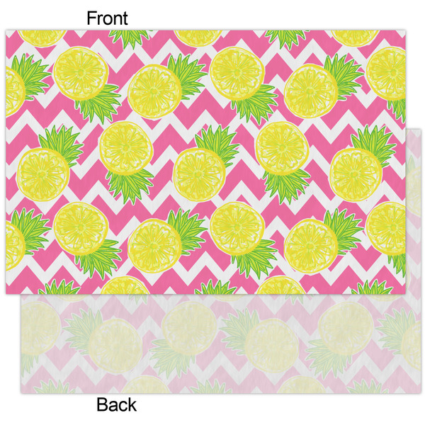 Pineapples Tissue Paper - Heavyweight - XL - Front & Back