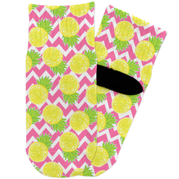 Custom Pineapples Toddler Ankle Socks