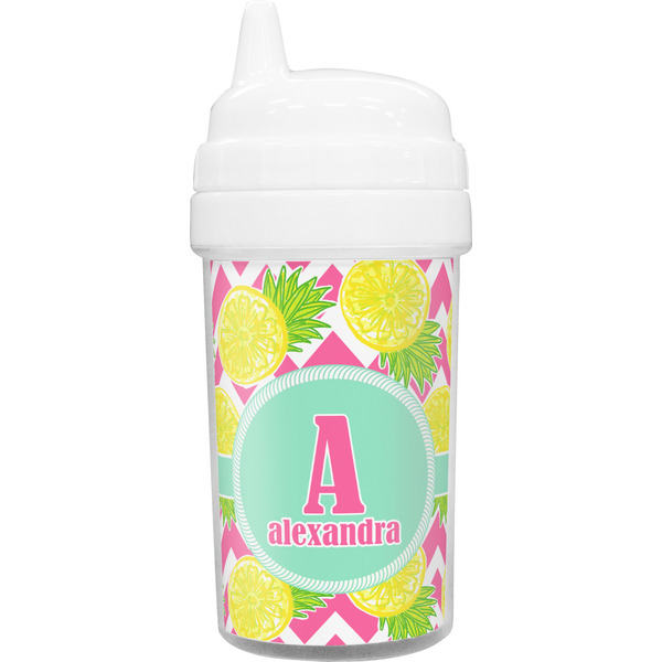 Custom Pineapples Sippy Cup (Personalized)