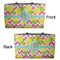 Pineapples Tote w/Black Handles - Front & Back Views