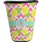 Pineapples Trash Can Black